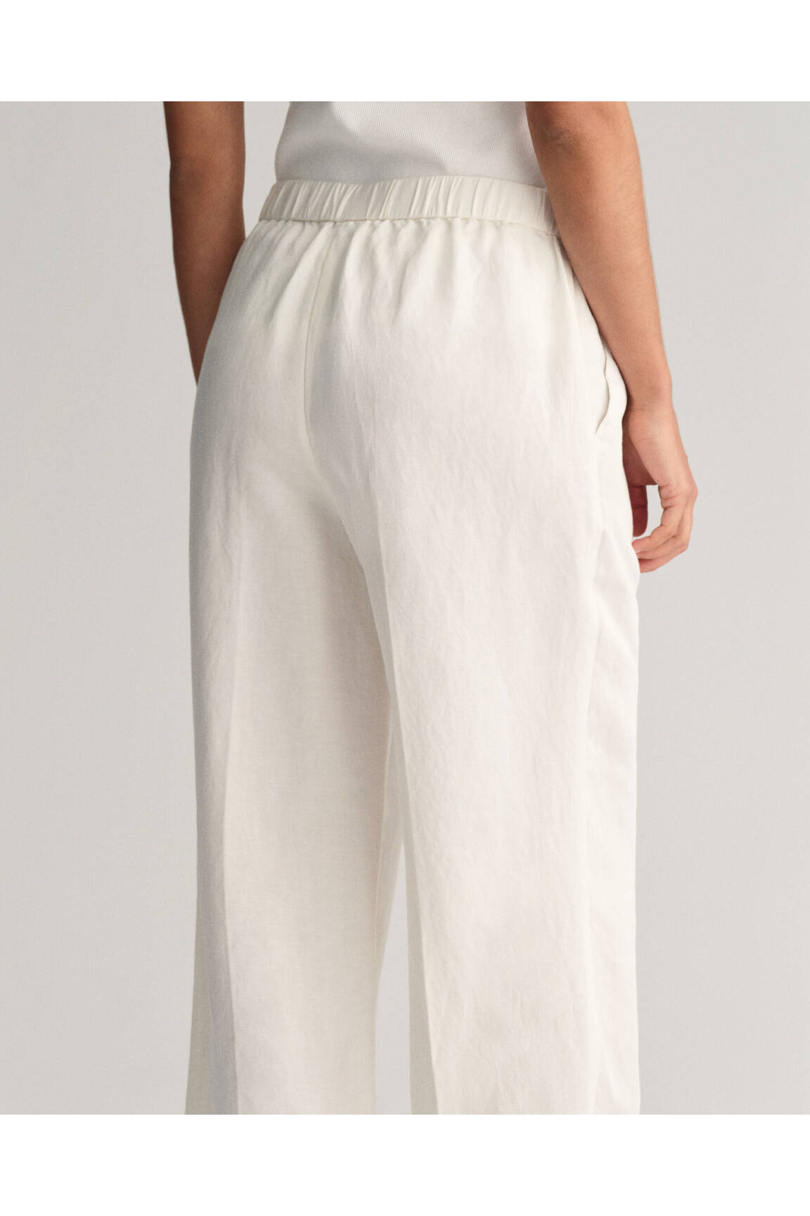Pantalon baltas GANT moteris