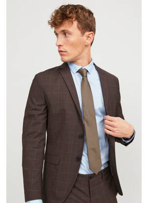Kaklaraištis rudas JACK & JONES vyras