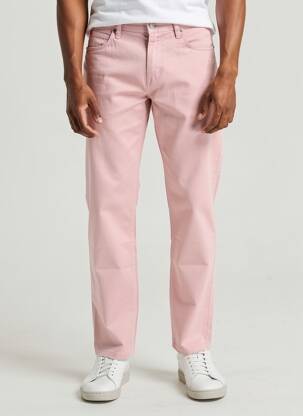 Chino kelnė uždarymas su užtrauktuku po mygtuku uždengimu rožinė LEE COOPER vyras