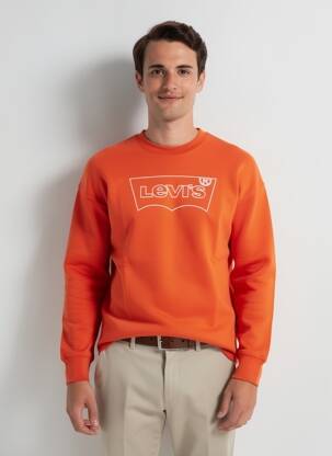 Mikroskopas ilgos rankovės ilgos rankovės oranžinė LEVI'S vyras