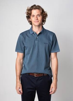 Polo tamprumas trumpas rankovės mėlyna PEPE JEANS vyras
