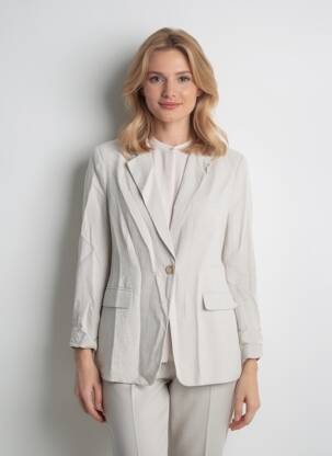 Švarkas kišenės bežinis H&M moteris