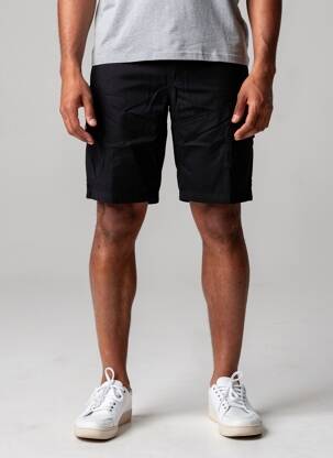 Bermudas popelinos audinys, kuris pasižymi lygiu ir tankiu paviršiumi. normala dydis juodas COMPTOIR DU RUGBY vyras