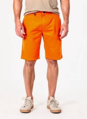 Bermudas denimo audinys normala dydis oranžinė RECYCLED ART WORLD vyras
