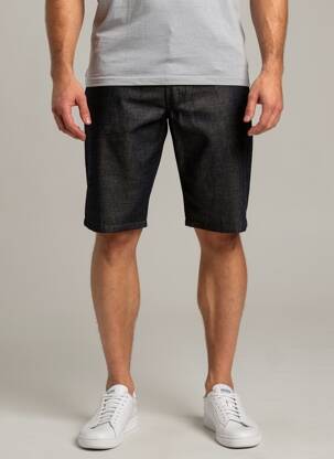 Bermudas denimo audinys aukšta talija juodas HUGO BOSS vyras