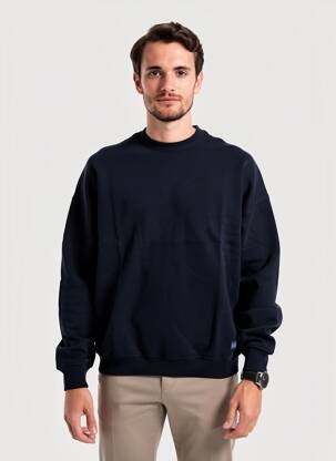 Mikroskopas tamprumas ilgos rankovės mėlyna TOMMY HILFIGER vyras