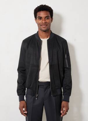 Striukė kišenės juodas JACKETS INDUSTRY vyras