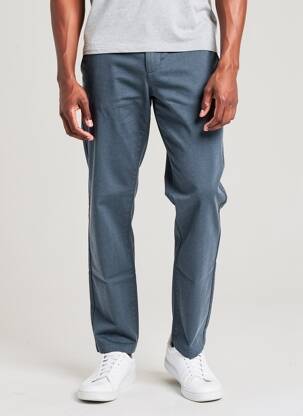 Chino kelnė kišenės normala dydis mėlyna KNOWLEDGE COTTON APPAREL vyras