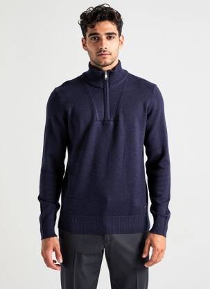 Megztinis megztas audinys ilgos rankovės mėlyna SCOTCH & SODA vyras