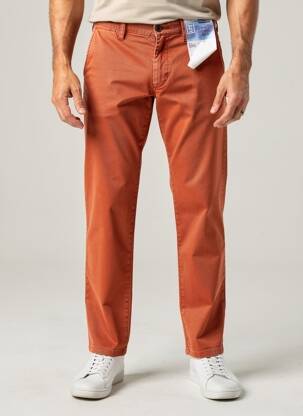 Chino kelnė tamprumas normala dydis oranžinė M5 BY MEYER vyras