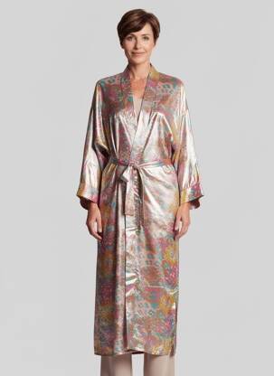 Kimono striukė col v oranžinė BIANCA moteris