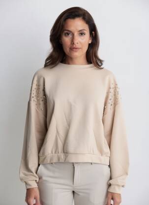 Mikroskopas ilgos rankovės ilgos rankovės bežinis NEW COLLECTION moteris