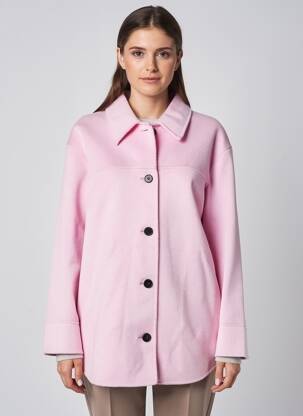 Kasdienis švarkas mygtukais užsegami rankogaliai su plyšiu rožinė THE KOOPLES moteris