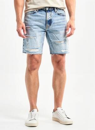 Bermudas denimo audinys normala dydis mėlyna GUESS vyras