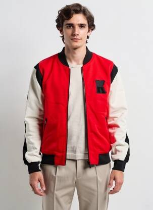 Striukė kišenės raudona THE KOOPLES vyras