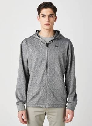 Kasdienis švarkas apatinė dalis siaura pilka NIKE vyras