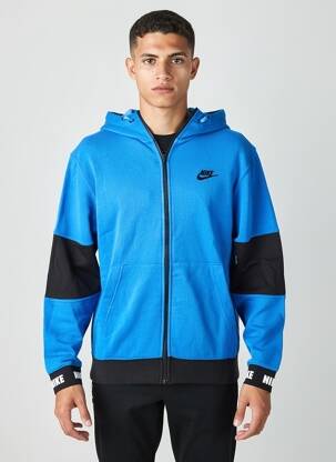 Kasdienis švarkas apatinė dalis siaura mėlyna NIKE vyras