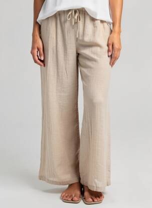 Tiesi kelnė tamprumas normala dydis bežinis NEW COLLECTION moteris