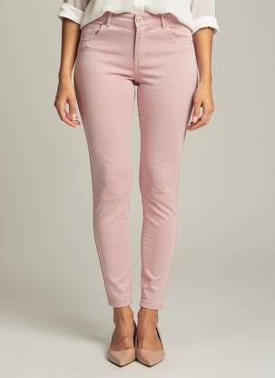 Jegging jersey audinys normala dydis rožinė LCDN moteris