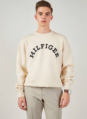 Mikroskopas jersey audinys ilgos rankovės bežinis TOMMY HILFIGER vyras