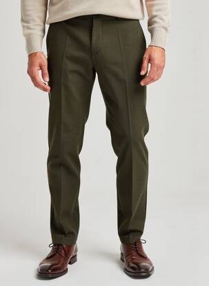 Chino kelnė chinamas audinys normala dydis žalias SCOTCH & SODA vyras