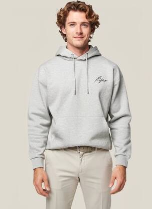 Kapišonas kišenės ilgos rankovės pilka JACK & JONES vyras