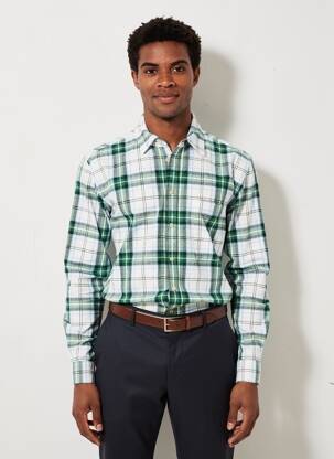 Ilgomis rankovėmis marškinys kišenės žalias SCOTCH & SODA vyras
