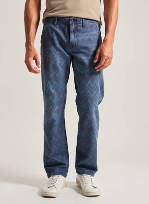 Tiesi kelnė chinamas audinys normala dydis mėlyna SCOTCH & SODA vyras