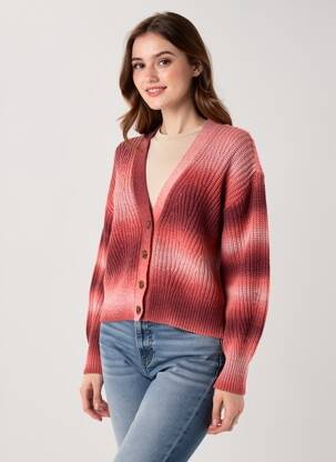 Ilgų rankovių liemenė apatinė dalis siaura rožinė SCOTCH & SODA moteris