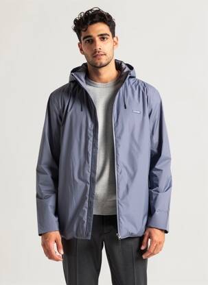 Parka aukšta apykaklė mėlyna RAINS vyras
