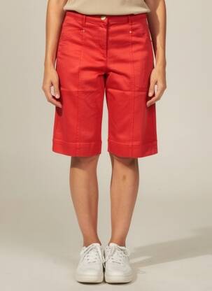 Bermudas raudona PAUL BRIAL moteris