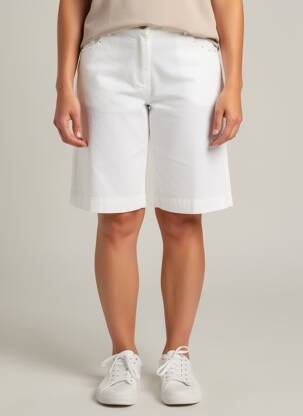 Bermudas baltas PAUL BRIAL moteris