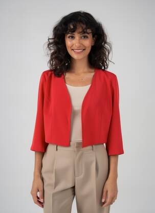 Bolero raudona PAUL BRIAL moteris