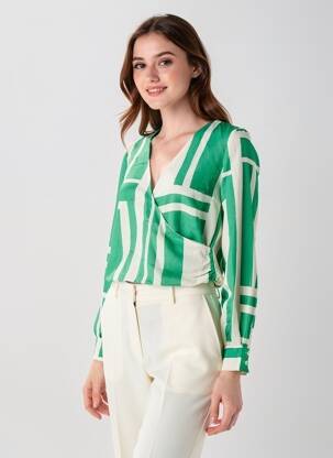 Moteriškas marškinys žalias VERO MODA moteris