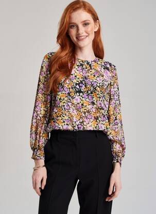 Moteriškas marškinys juodas VERO MODA moteris