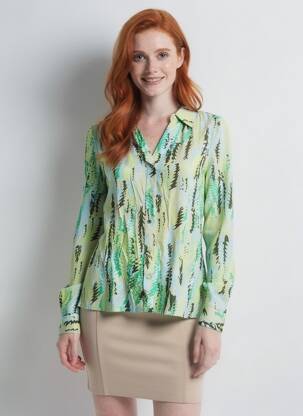 Moteriškas marškinys žalias VERO MODA moteris