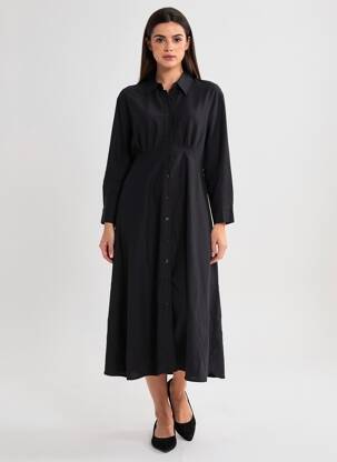 Ilga suknelė juodas ASTRID BLACK LABEL moteris