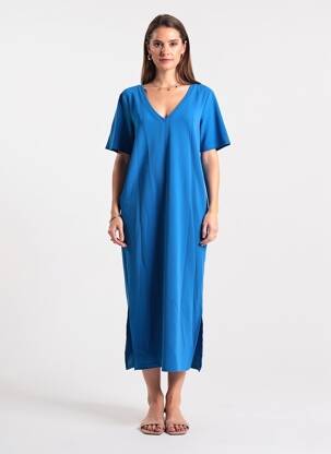 Trumpa suknelė mėlyna VERO MODA moteris