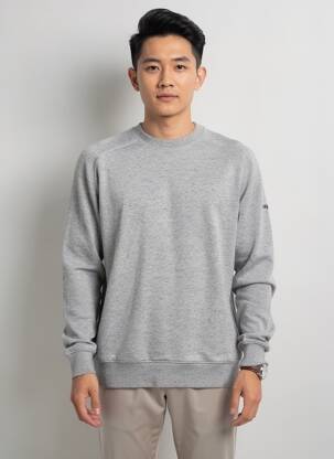 Megztinis chinamas audinys ilgos rankovės pilka RAGWEAR vyras