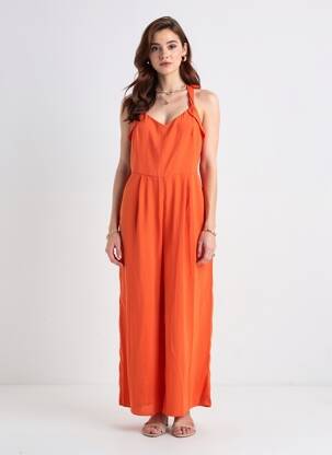 Kombinezonas oranžinė MANGO moteris
