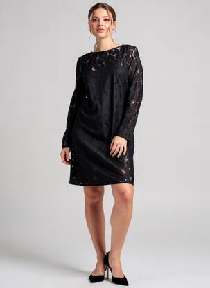 Pusilgių suknelė juodas VERO MODA moteris