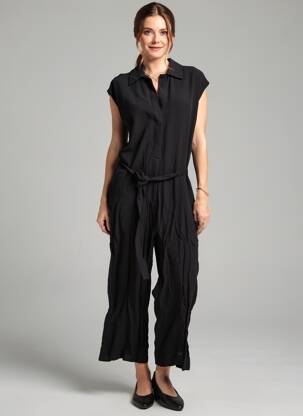 Kombinezonas juodas ASTRID BLACK LABEL moteris