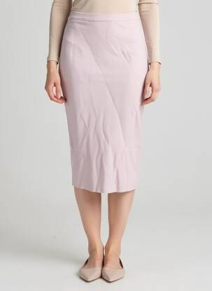 Pusilgis sijonas violetinis VERO MODA moteris