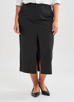 Pusilgis sijonas juodas VERO MODA moteris