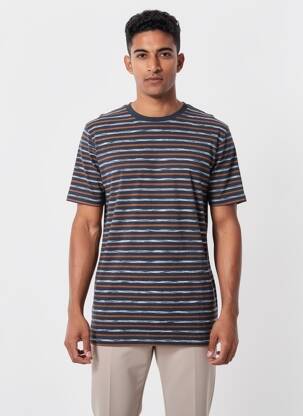 T-marškinys mėlyna JACK & JONES vyras