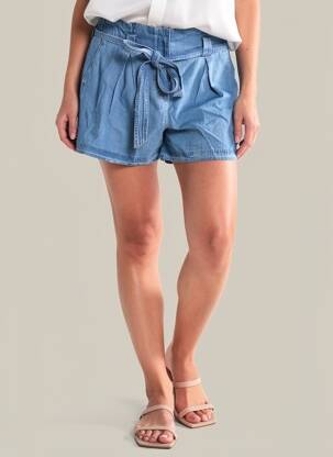 Šortas mėlyna SUPERDRY moteris
