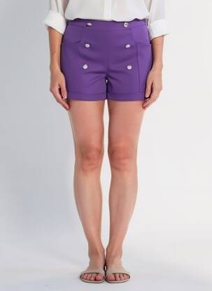 Šortas violetinis MORGAN moteris