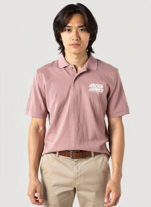 Polo violetinis JACK & JONES vyras