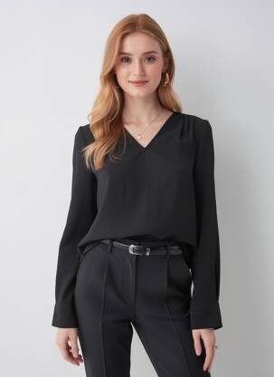 Bluzonai juodas VERO MODA moteris