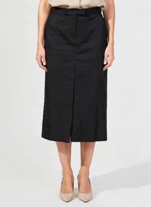 Pusilgis sijonas juodas ASTRID BLACK LABEL moteris
